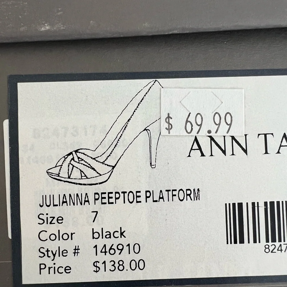 🌸Ann Taylor Platform size 7 Brand New never worn🌸 - Picture 8 of 12